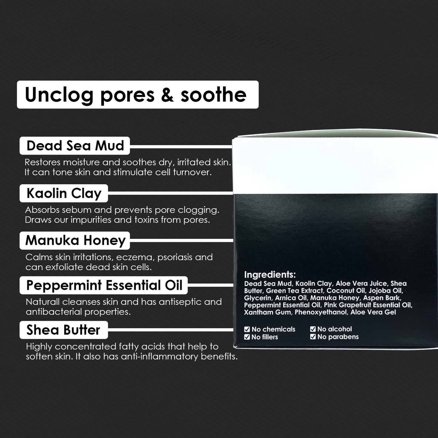 Dead Sea Mud Mask: Purify Your Skin, Exfoliate, and Fight Acne