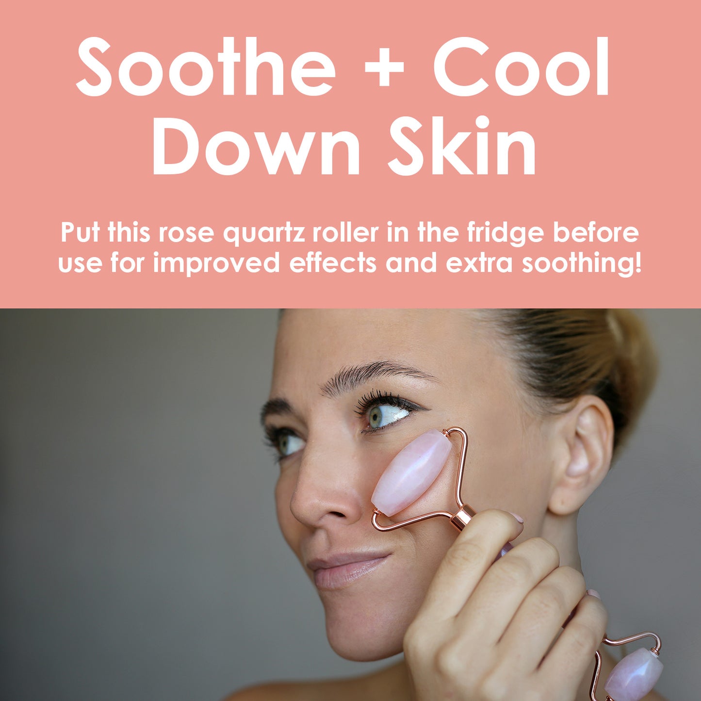 Soothe Redness and Tired Skin with Rose Quartz Roller