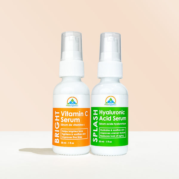 The Serum Set - Vitamin C & Hyaluronic Acid | Dry Skin and